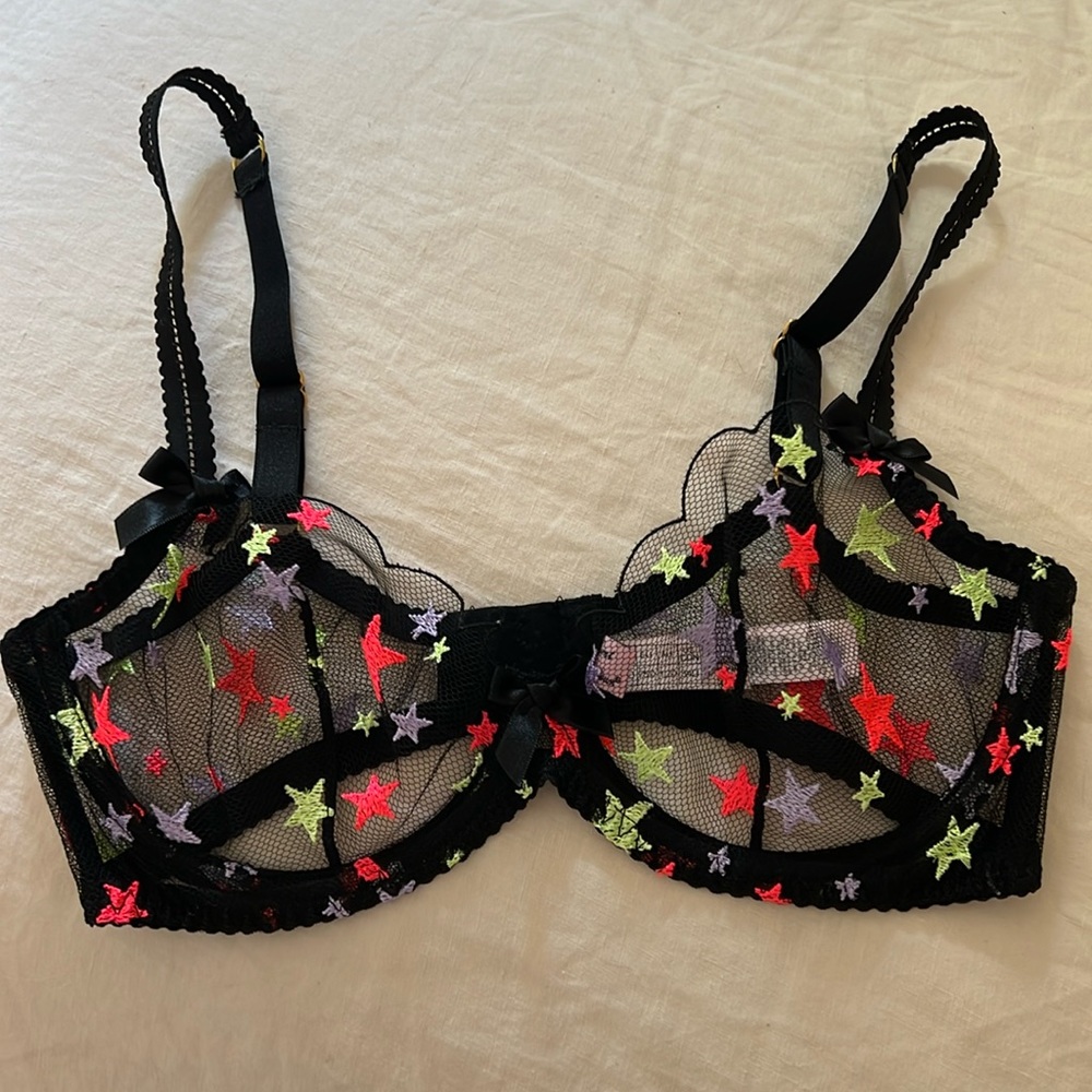 Agent Provocateur Black Star Bra